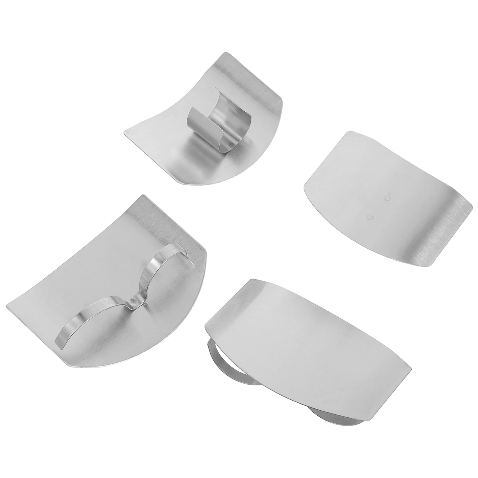 4Pcs Kitchen Finger Protector Stainless Steel Ergonomic Safety Guard for Slicing Dicing Chopping Vegetables Meat Cheese Mandolin
4Pcs Kitchen Finger Protector Stainless Steel Ergonomic Safety Guard for Slicing Dicing Chopping Vegetables Meat Cheese Mandolin