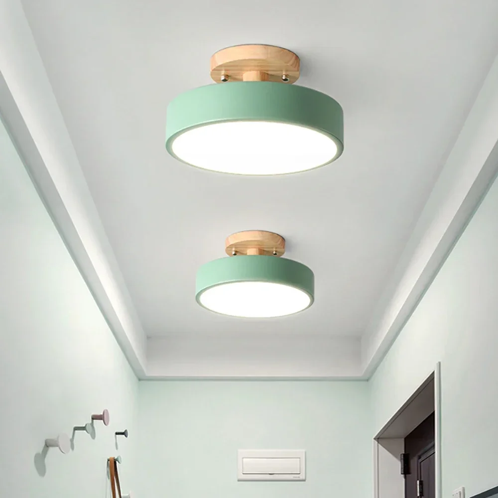 Nordic LED Ceiling Lamp Makaron Wood Round Cloakroom Ceiling Light Living Bedroom Study Room Child Corridor Home Indoor Lighting
Nordic LED Ceiling Lamp Makaron Wood Round Cloakroom Ceiling Light Living Bedroom Study Room Child Corridor Home Indoor Lighting
