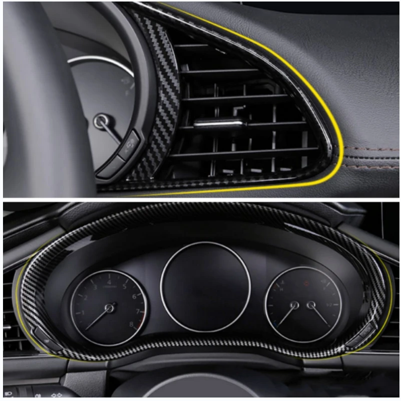 For Mazda 3 Axela CX-30 2019-2022 2023 Interior Accessories Cover Trim styling Car Dashboard Frame Air AC Outlet Audio Sticker
For Mazda 3 Axela CX-30 2019-2022 2023 Interior Accessories Cover Trim styling Car Dashboard Frame Air AC Outlet Audio Sticker