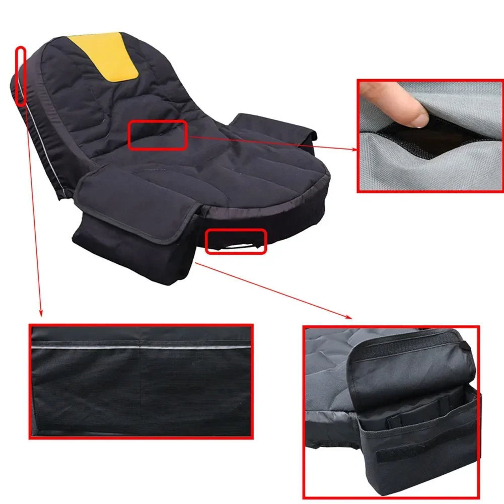 Oxford Lawn Mower Seat Cover Waterproof Dustproof Riding Mower Seat Protector With Storage Pockets Tractor Adjustable Seat Cover
Oxford Lawn Mower Seat Cover Waterproof Dustproof Riding Mower Seat Protector With Storage Pockets Tractor Adjustable Seat Cover