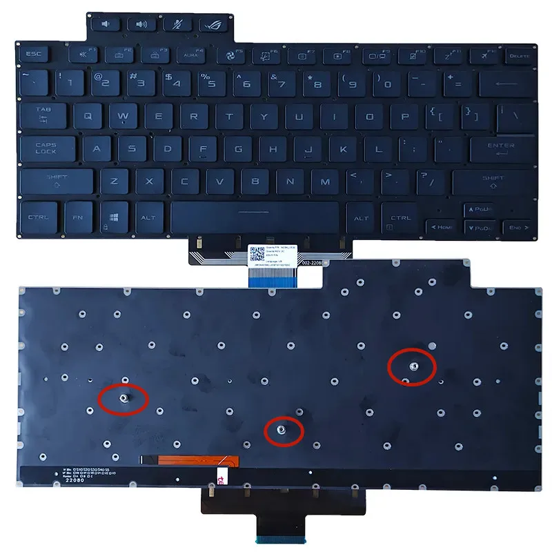 Новинка для ASUS Zephyrus ROG G16 GA503 G15 GU603 GU603H английская клавиатура с подсветкой 22080
Новинка для ASUS Zephyrus ROG G16 GA503 G15 GU603 GU603H английская клавиатура с подсветкой 22080