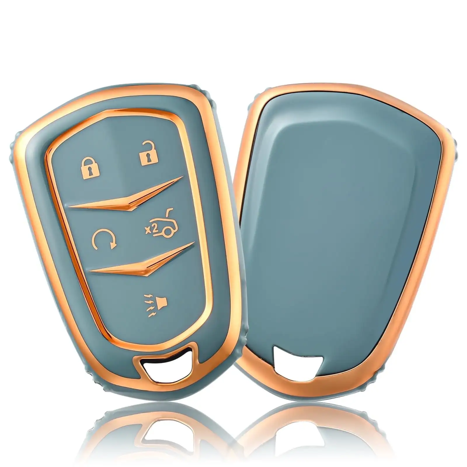 5 Buttons Car Key Shell Case Cover for Cadillac ATS CT6 CTS DTS XT5 Escalade ESV SRX STS XTS ELR 2014 - 2018 Remote Key Keychain
5 Buttons Car Key Shell Case Cover for Cadillac ATS CT6 CTS DTS XT5 Escalade ESV SRX STS XTS ELR 2014 - 2018 Remote Key Keychain