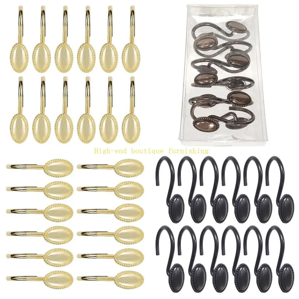 L9NB 12pcs для душевого занавеска крючки из нержавеющих колец
L9NB 12pcs для душевого занавеска крючки из нержавеющих колец