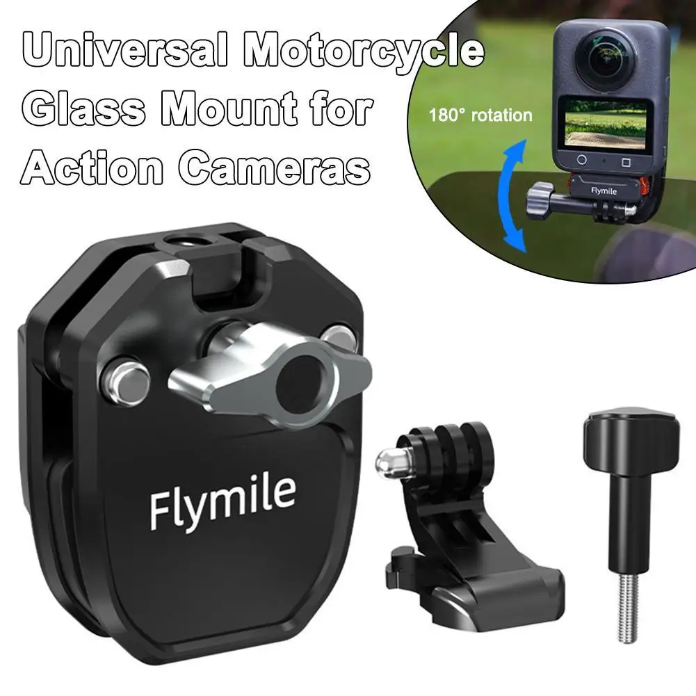Camera Motorcycle Mount Windshield Clamp Aluminum Alloy For GoPro For Insta360 For DJI Osmo Action 5 For Pocket 3 Cameras Clip
Camera Motorcycle Mount Windshield Clamp Aluminum Alloy For GoPro For Insta360 For DJI Osmo Action 5 For Pocket 3 Cameras Clip