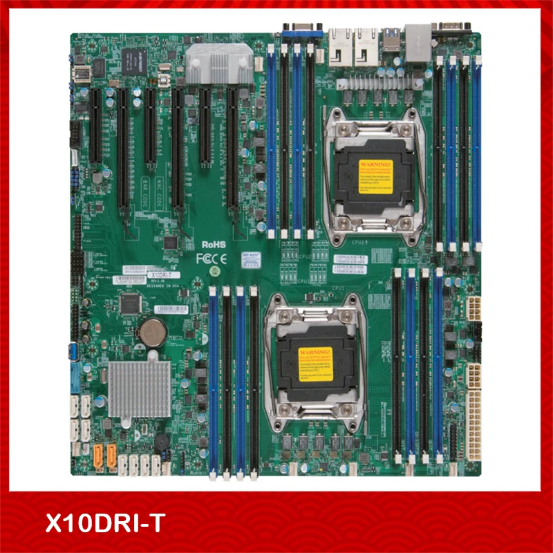 Original Desktop Motherboard For Supermicro For X10DRI-T DDR4 Support E3-2600 V3 CPU Good Quality
Original Desktop Motherboard For Supermicro For X10DRI-T DDR4 Support E3-2600 V3 CPU Good Quality