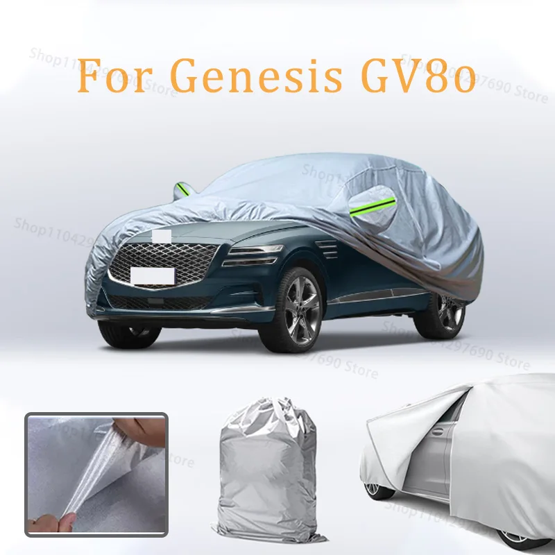 For Genesis GV80 Car Cover Car door zipper - Waterproof All Weather - Automobiles Full Exterior Covers - Sun-proof - Outdoor
For Genesis GV80 Car Cover Car door zipper - Waterproof All Weather - Automobiles Full Exterior Covers - Sun-proof - Outdoor