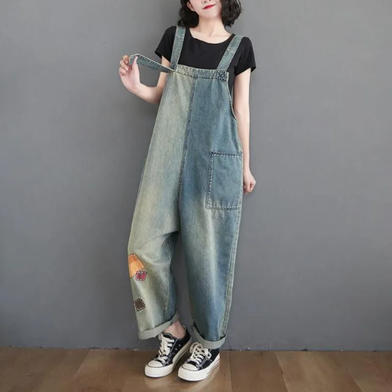 Plus Size Casual Denim Overalls for Women in the Spring Summer of 2026 Slimming Camisole Jumpsuit Straight Leg Pants Trendyize
Plus Size Casual Denim Overalls for Women in the Spring Summer of 2026 Slimming Camisole Jumpsuit Straight Leg Pants Trendyize