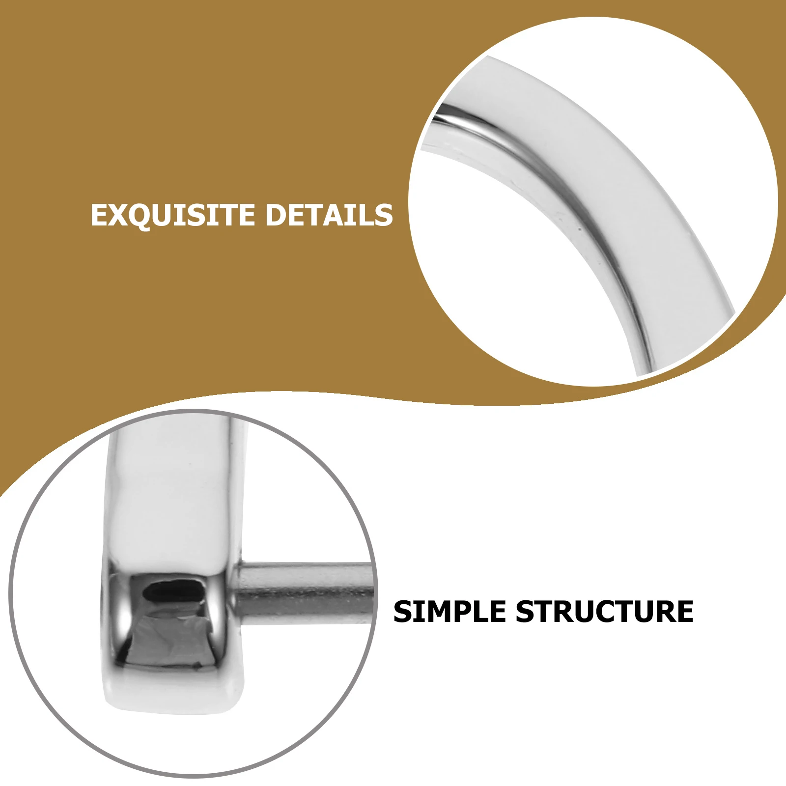 10 Pcs Metal Diy Bag Accessories Lightweight Bag Replacement Rings D-Shaped Rings Accessories for DIY Jewelry Making
10 Pcs Metal Diy Bag Accessories Lightweight Bag Replacement Rings D-Shaped Rings Accessories for DIY Jewelry Making