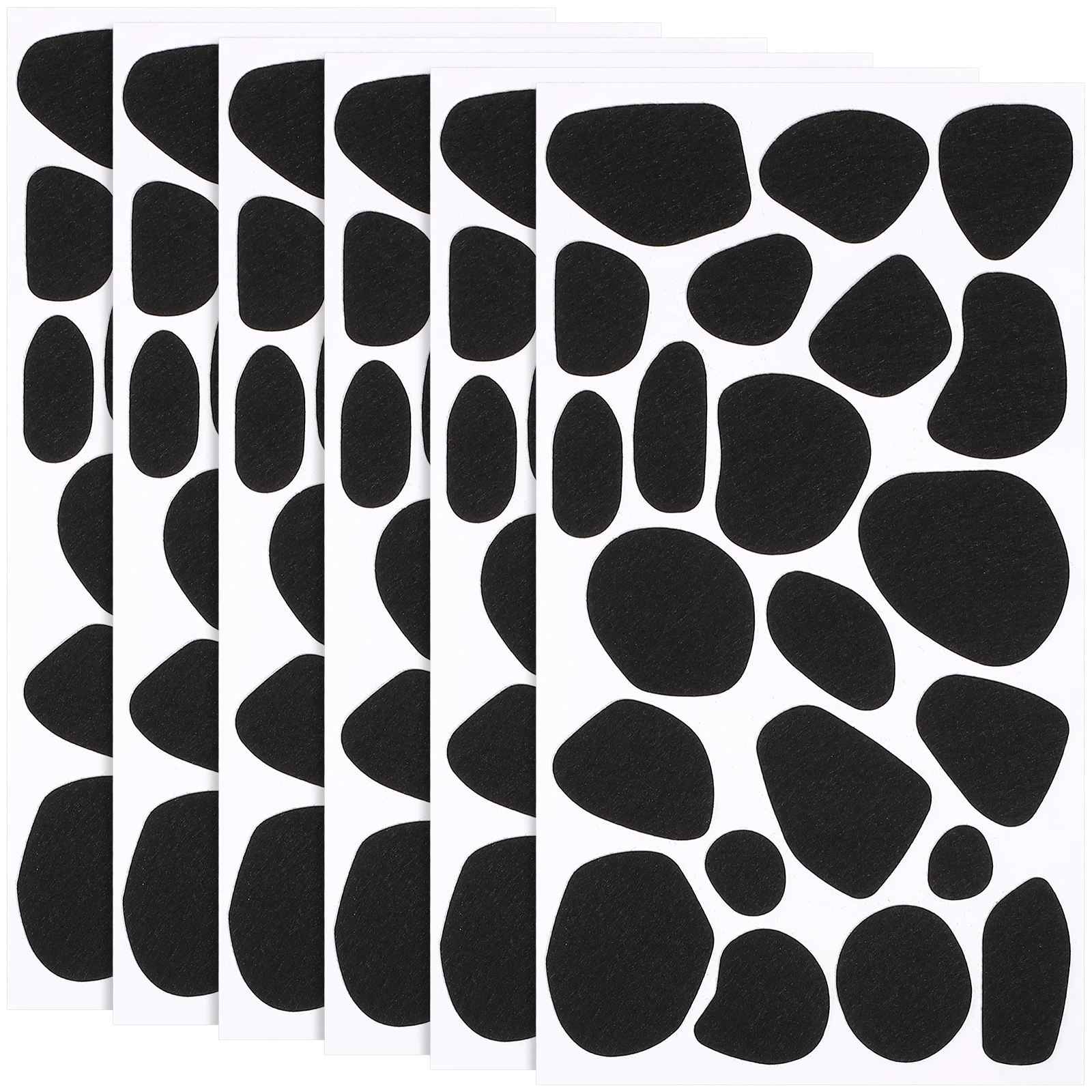 6 Sheets Felt Decorative Stickers Black Spots Dalmatians Cow Patches DIY Supplies Handmade Materials Wall Playroom Clothing
6 Sheets Felt Decorative Stickers Black Spots Dalmatians Cow Patches DIY Supplies Handmade Materials Wall Playroom Clothing