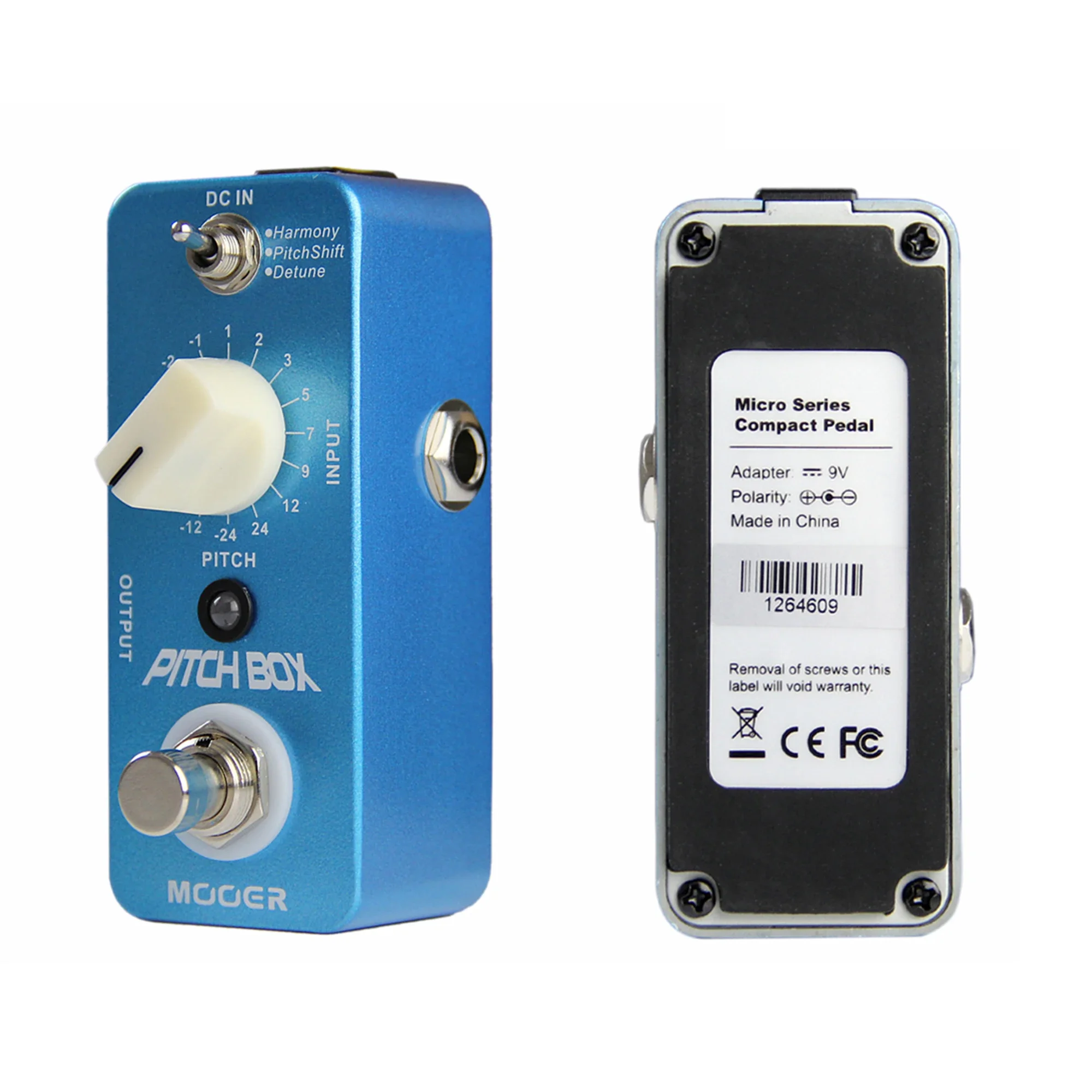 Mooer Mps1 Pro Polyphonic Pitch Shifter - Low-Latency Guitar/bass Effects Pedal W/ Dry Output, 1U Micro Pedalboard Format
Mooer Mps1 Pro Polyphonic Pitch Shifter - Low-Latency Guitar/bass Effects Pedal W/ Dry Output, 1U Micro Pedalboard Format