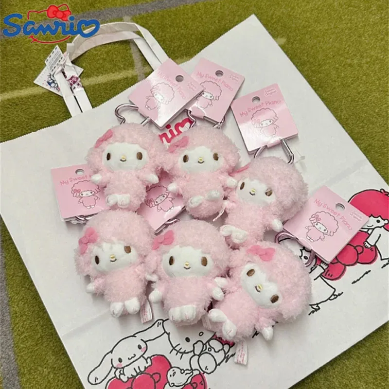 Kawaii Sanrio Plush Toy My Melody Keychain Piano Sheep Anime Keyring Doll Pink Melody Children Bag Pendant Women Birthday Gift
Kawaii Sanrio Plush Toy My Melody Keychain Piano Sheep Anime Keyring Doll Pink Melody Children Bag Pendant Women Birthday Gift