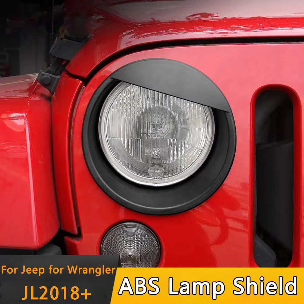Lantsun JL1254 Lamp Shield Headlight Cover Trim ABS Front Light Headlight Bezels for Jeep for Wrangler JL2018+, 1-pair
Lantsun JL1254 Lamp Shield Headlight Cover Trim ABS Front Light Headlight Bezels for Jeep for Wrangler JL2018+, 1-pair