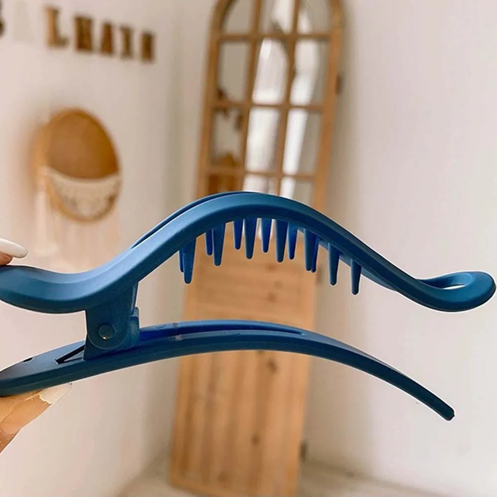 Large Simple Women Girls Seamless Matte Face Wash Hairpin Plastic Duckbill Clip Hair Claw
Large Simple Women Girls Seamless Matte Face Wash Hairpin Plastic Duckbill Clip Hair Claw
