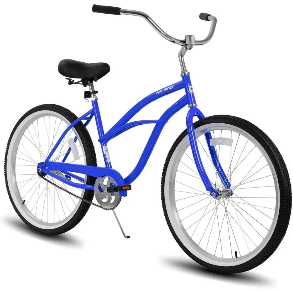 26 Women's Beach Cruiser Bike, Single Speed, Rear Brake, Low Step-Through Frame, Comfortable Seat with Dual Springs for City Rid
26 Women's Beach Cruiser Bike, Single Speed, Rear Brake, Low Step-Through Frame, Comfortable Seat with Dual Springs for City Rid