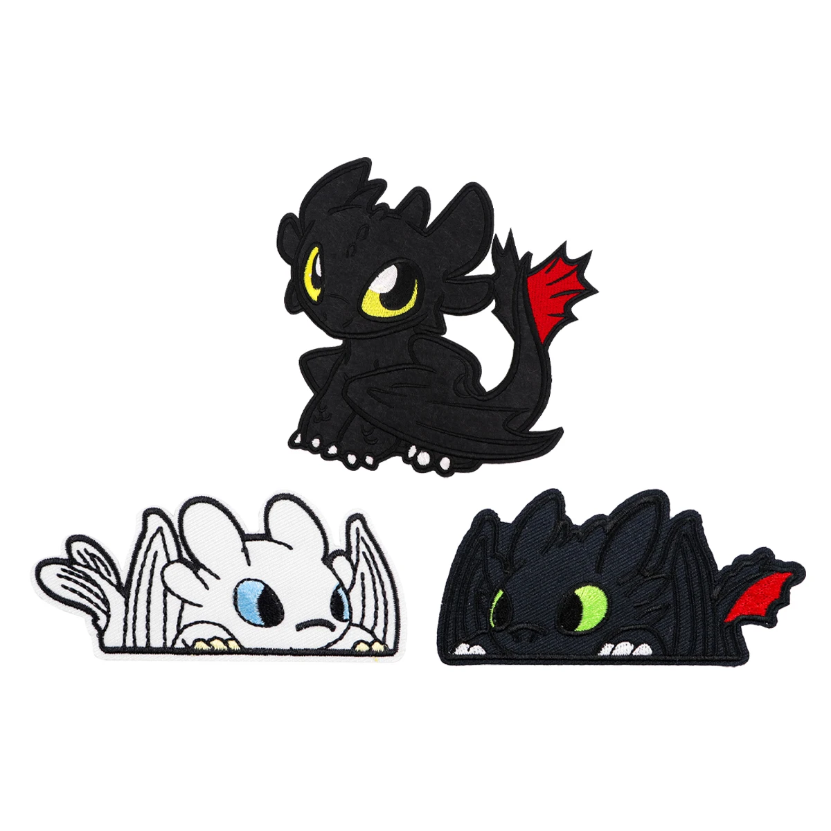 Anime Black Dragon Embroidered Patch for Clothing Jackets Cartoon Animals Patch DIY Iron On Patch Applique Accessories Stickers
Anime Black Dragon Embroidered Patch for Clothing Jackets Cartoon Animals Patch DIY Iron On Patch Applique Accessories Stickers