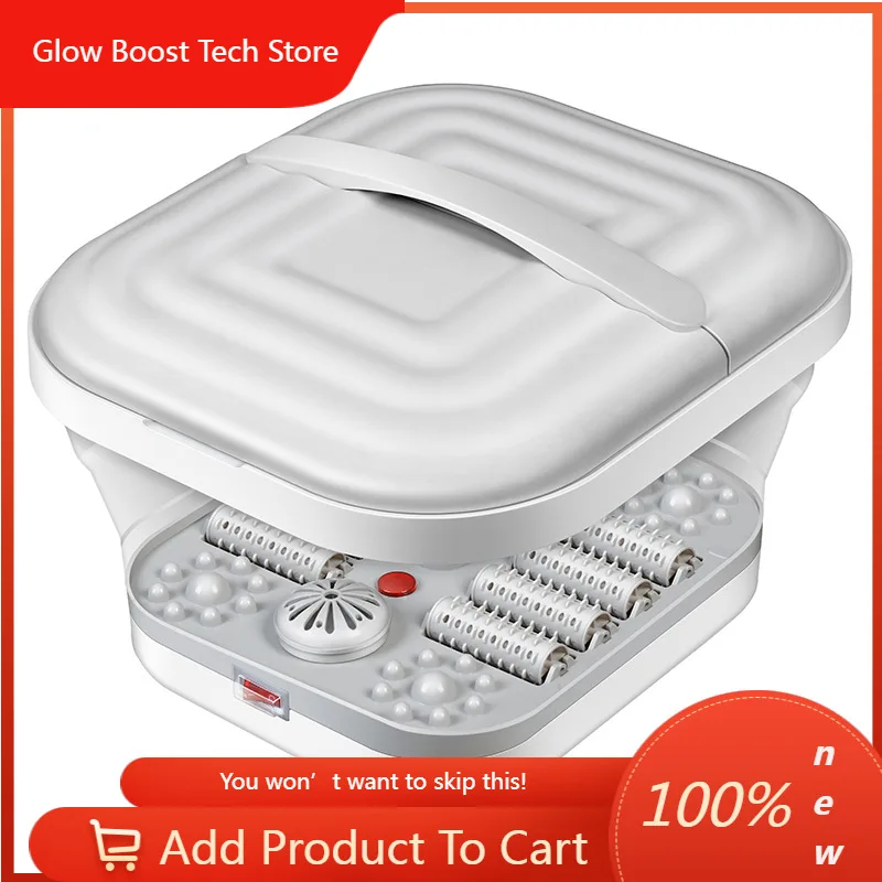 Портативная складная ванночка для ног с автоматическим подогревом и термостатом, массажная ванночка для стоп для дома, способствующая улучшению кровообращения
Портативная складная ванночка для ног с автоматическим подогревом и термостатом, массажная ванночка для стоп для дома, способствующая улучшению кровообращения