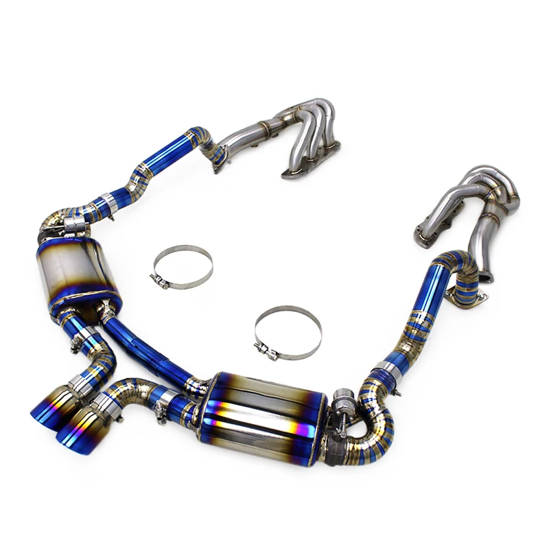 LXBY-OEM Titanium Catback Exhaust Pipes For PORSCHE CAYMAN 981 GTS 3.8L 2013-2015 Straight Manifold Vacuum Valve Muffler System
LXBY-OEM Titanium Catback Exhaust Pipes For PORSCHE CAYMAN 981 GTS 3.8L 2013-2015 Straight Manifold Vacuum Valve Muffler System