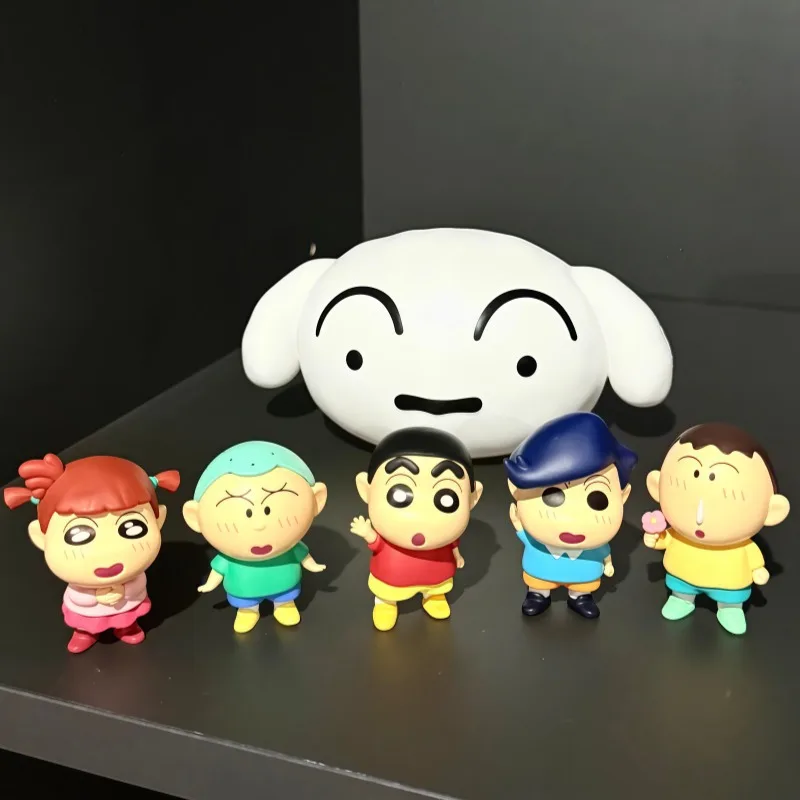 FUNISM Crayon Shinchan Anime Figure Shiro Puppy Head Time Blind Box Toys Collection Ornaments Girls Boys Gifts
FUNISM Crayon Shinchan Anime Figure Shiro Puppy Head Time Blind Box Toys Collection Ornaments Girls Boys Gifts