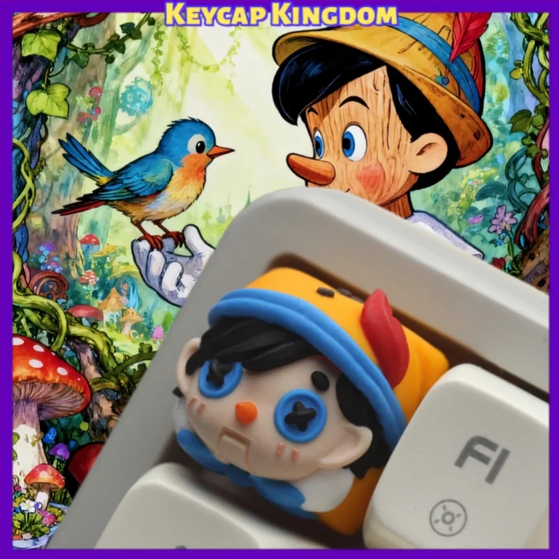 Pinocchio Resin Cute Anime Keycaps DIY Custom Artisan Keycaps Mechanical Keyboard PC Gaming Keyboard Accessories Gift Collection
Pinocchio Resin Cute Anime Keycaps DIY Custom Artisan Keycaps Mechanical Keyboard PC Gaming Keyboard Accessories Gift Collection