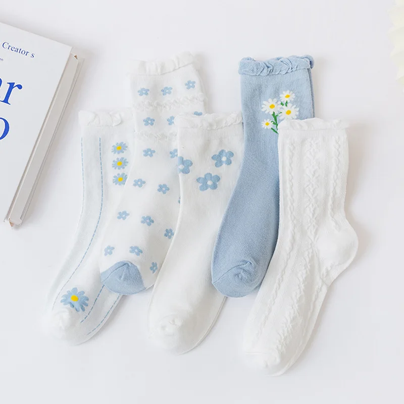 Summer Thin Mesh Breathable Women Socks Floral Print Sweet Girls Kawaii Cute Socks JK Japanese Style Lolita Lace Ruffle Socks
Summer Thin Mesh Breathable Women Socks Floral Print Sweet Girls Kawaii Cute Socks JK Japanese Style Lolita Lace Ruffle Socks