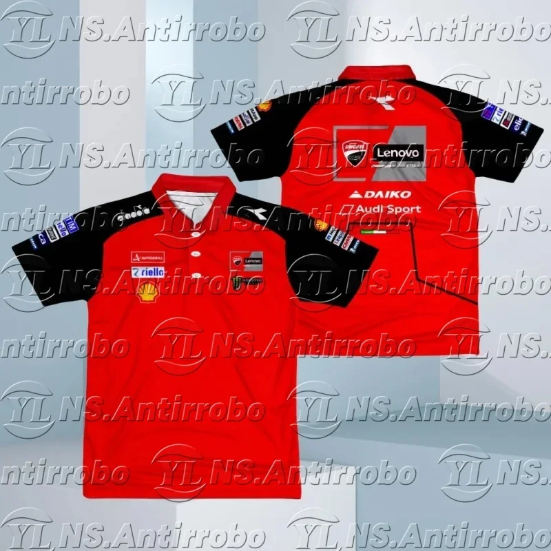 2025 Motorcycle Racing Children's Adult Short-sleeved 3D Printing Breathable Comfortable Fashion Training Game Polo shirt
2025 Motorcycle Racing Children's Adult Short-sleeved 3D Printing Breathable Comfortable Fashion Training Game Polo shirt