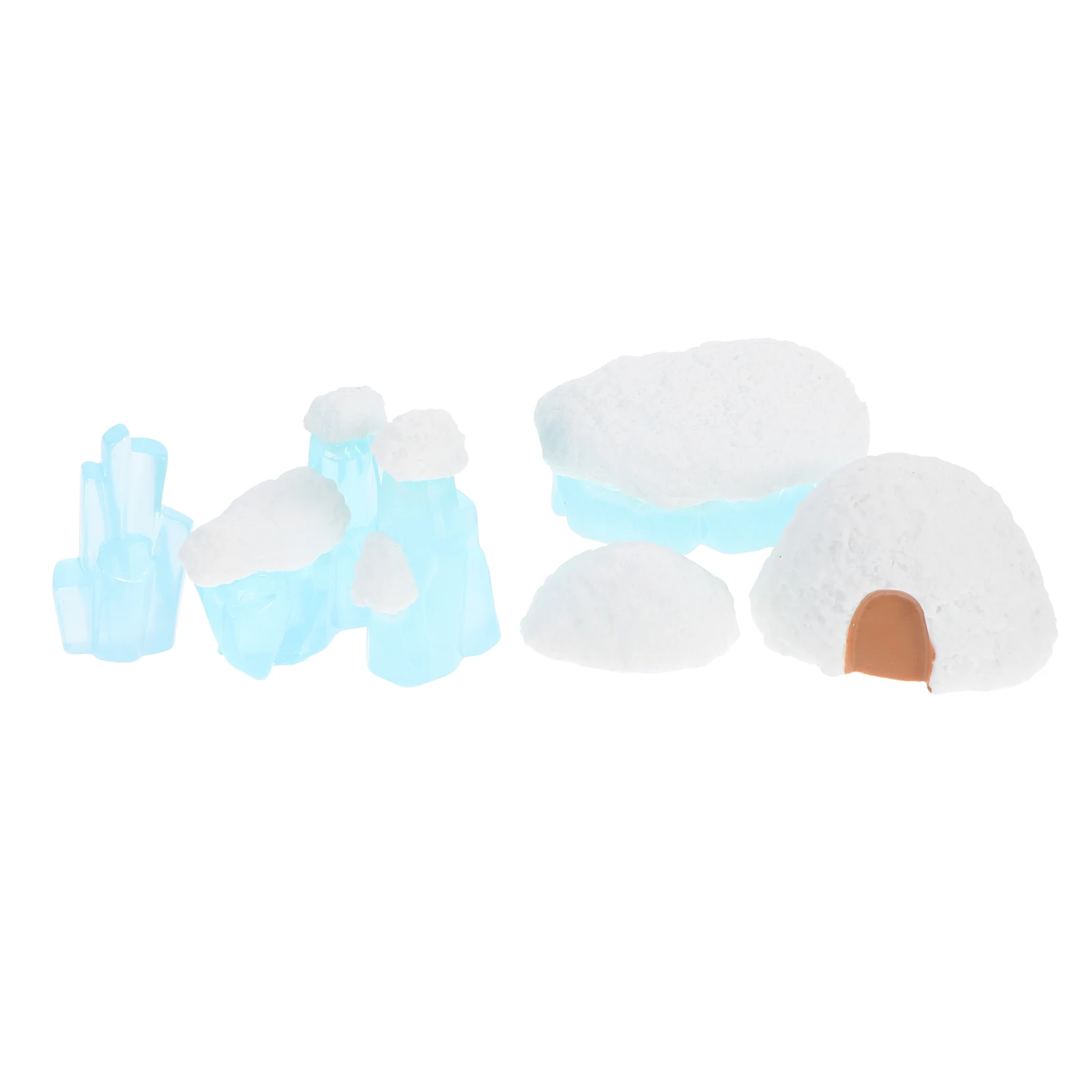 6 Pcs Micro Landscape Statue Igloo Resin Miniatures Polar Decorations Garden Ornaments Mini Fairy Accessories Arctic Figurines
6 Pcs Micro Landscape Statue Igloo Resin Miniatures Polar Decorations Garden Ornaments Mini Fairy Accessories Arctic Figurines