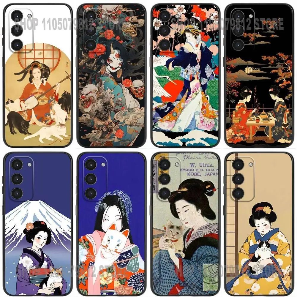 Japanese Kimono Cat Phone Case For Samsung Galaxy A20,21s,22,31,32,52,53,72,73,80,91 Soft Silicone Black Cover
Japanese Kimono Cat Phone Case For Samsung Galaxy A20,21s,22,31,32,52,53,72,73,80,91 Soft Silicone Black Cover