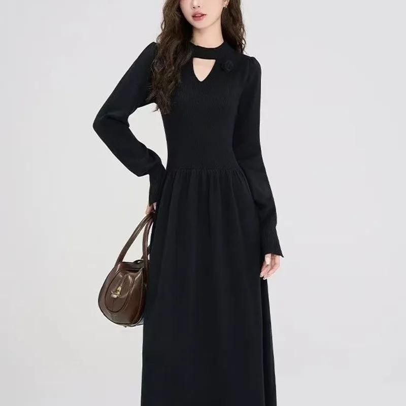 Fashion Slim Long Sweater For Women Basic Wear Winter Dress Spring Autumn Woolen Jumper Female Knitwear Vestido Pulls Femmes
Fashion Slim Long Sweater For Women Basic Wear Winter Dress Spring Autumn Woolen Jumper Female Knitwear Vestido Pulls Femmes