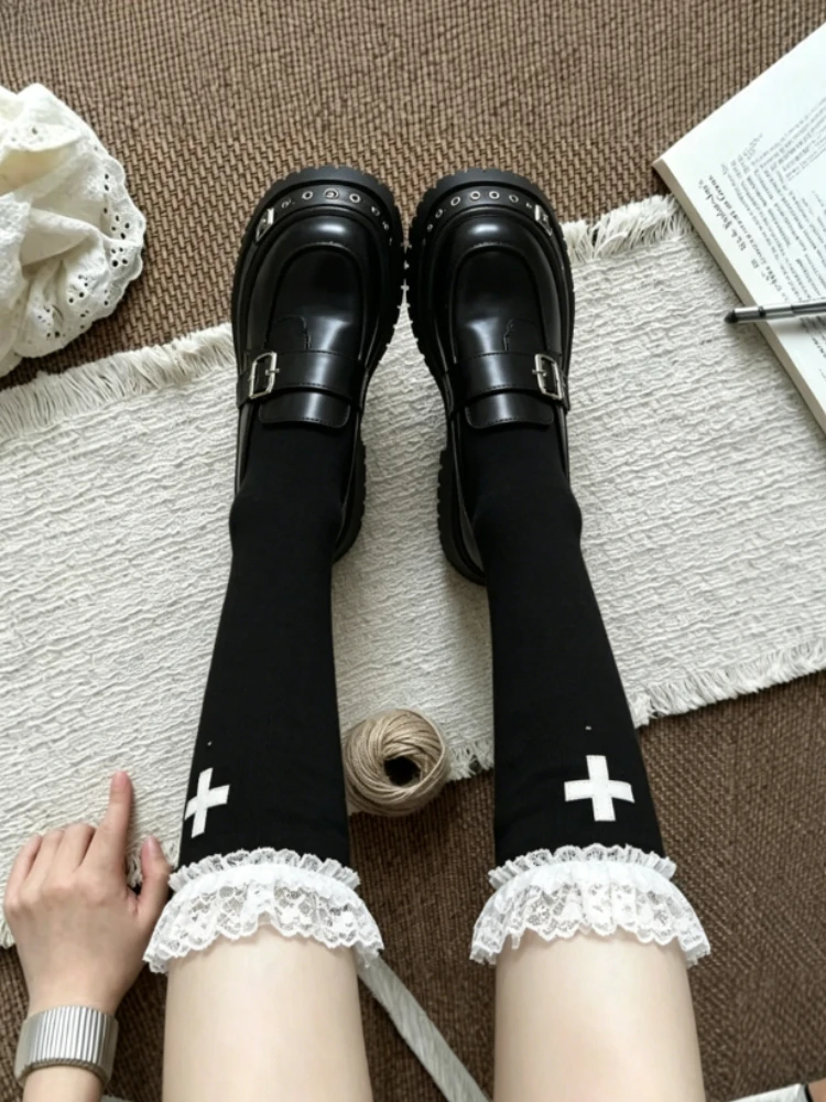 Korean Fashion JK Knee Socks Retro Vintage Leg Warmers Y2K Streetwear For Women Autumn Winter Casual Daily Accessories
Korean Fashion JK Knee Socks Retro Vintage Leg Warmers Y2K Streetwear For Women Autumn Winter Casual Daily Accessories