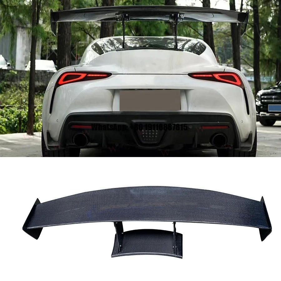 Carbon Fiber VRS Type GT Spoiler for Toyota Supra A90 MK5 2019+ Rear Trunk Tail Boot Lip Wing Perfect Fitment
Carbon Fiber VRS Type GT Spoiler for Toyota Supra A90 MK5 2019+ Rear Trunk Tail Boot Lip Wing Perfect Fitment