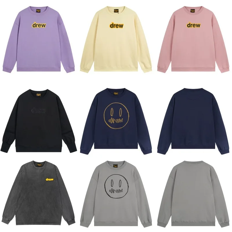 Drew House American Streetwear Smiley Face Hoodie Crewneck Instagram Streetwear Fall/Winter Unisex Long Sleeve
Drew House American Streetwear Smiley Face Hoodie Crewneck Instagram Streetwear Fall/Winter Unisex Long Sleeve