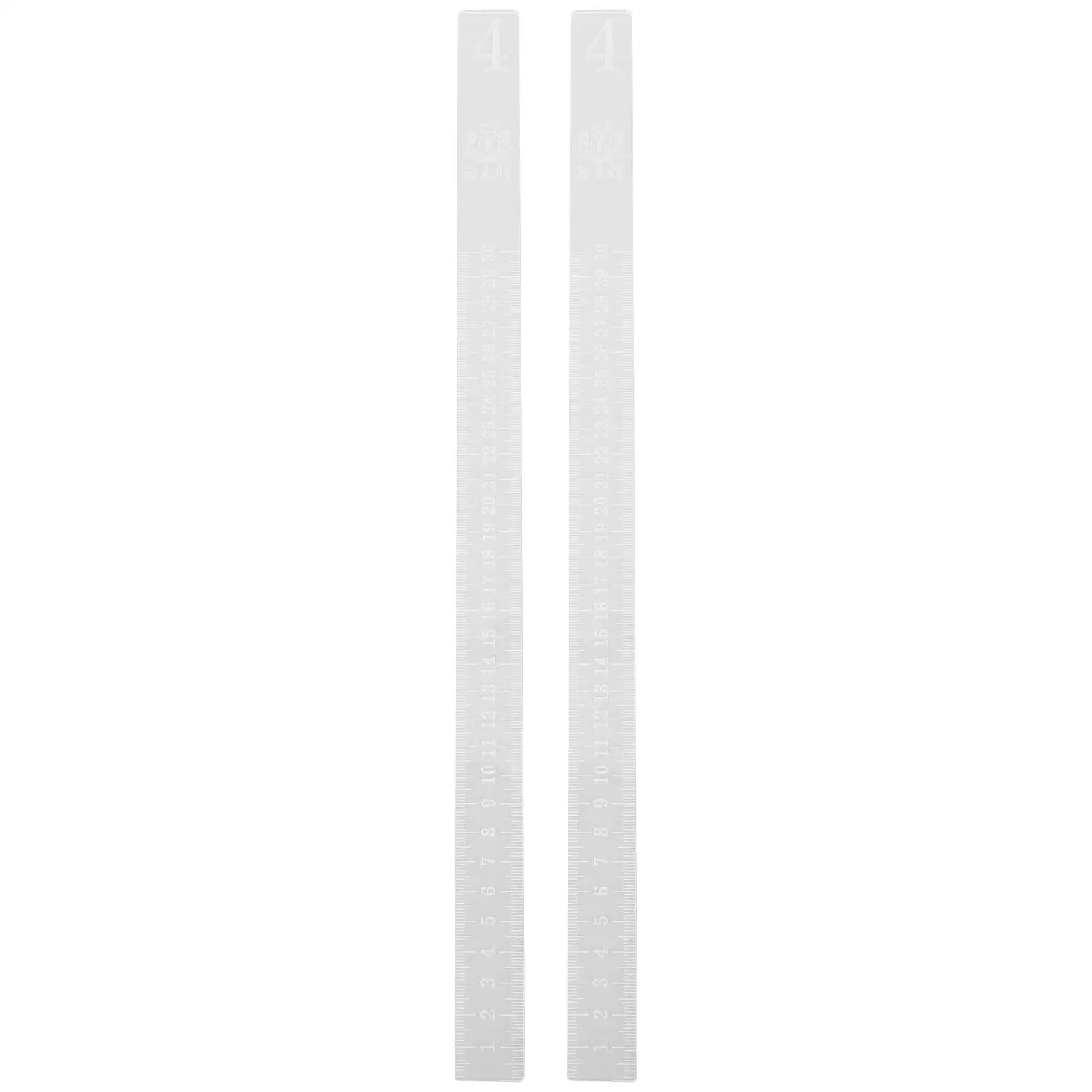 2Pcs Biscuit Balance Ruler Acrylic Dough Guides 4mm Thickness Measuring Tool for Pastry Rolling Pin
2Pcs Biscuit Balance Ruler Acrylic Dough Guides 4mm Thickness Measuring Tool for Pastry Rolling Pin