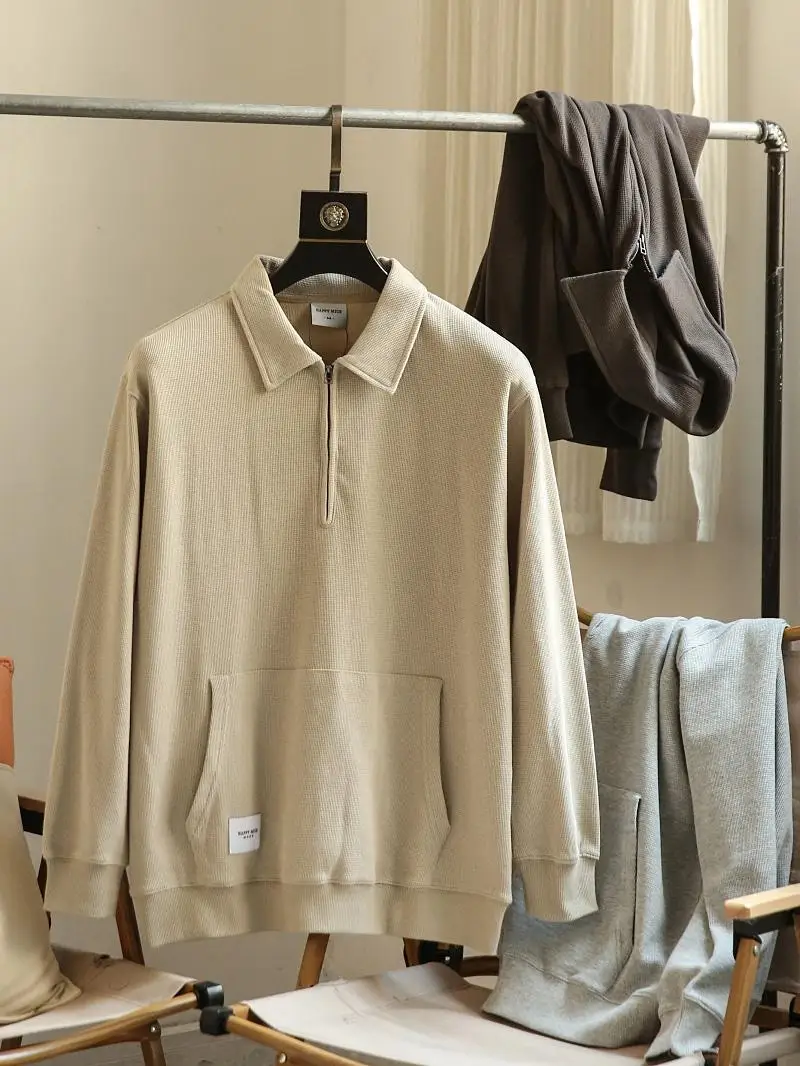 y Ne Sweatirt Loose Fit American Casual Sportswear f Zipper Design Youthful Sle Regular Sve Length
y Ne Sweatirt Loose Fit American Casual Sportswear f Zipper Design Youthful Sle Regular Sve Length