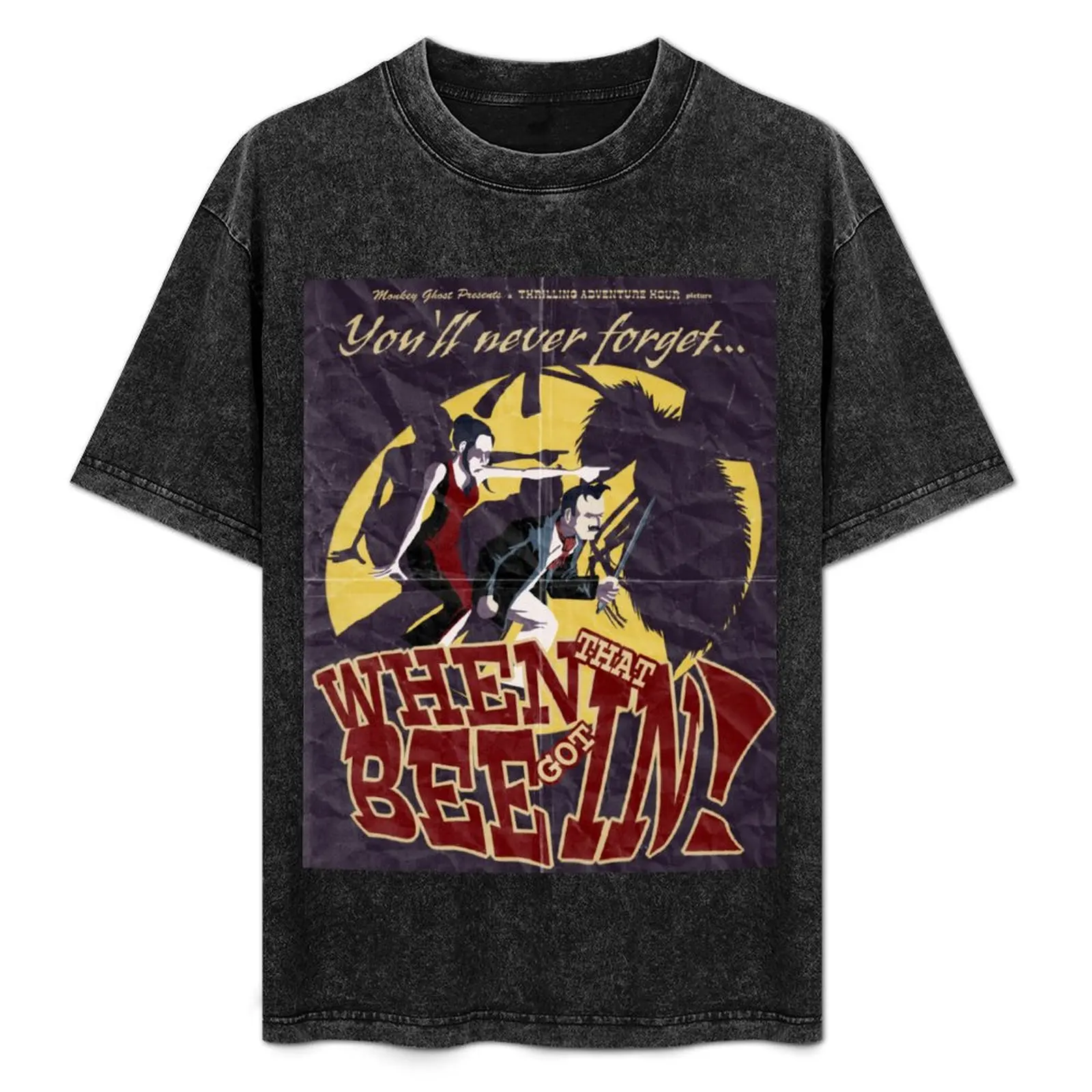 When That Bee Got In! Original Movie Poster T-Shirt Plus Size Short Sleeve T-Shirt
When That Bee Got In! Original Movie Poster T-Shirt Plus Size Short Sleeve T-Shirt