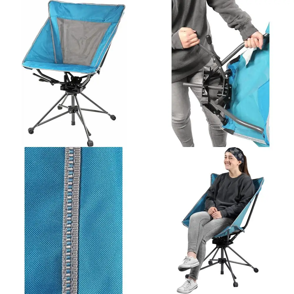 Кемпинговое кресло – портативное уличное кресло с возможностью 360° ° Поворотный, высокая поддержка спины, дышащая нейлоновая сетка, стальной e, старый дизайн с
Кемпинговое кресло – портативное уличное кресло с возможностью 360° ° Поворотный, высокая поддержка спины, дышащая нейлоновая сетка, стальной e, старый дизайн с