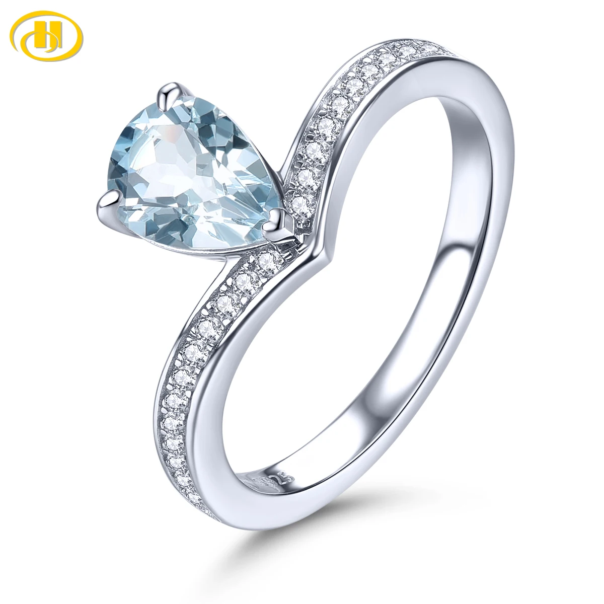 Natural Aquamarine Silver Rings
Natural Aquamarine Silver Rings