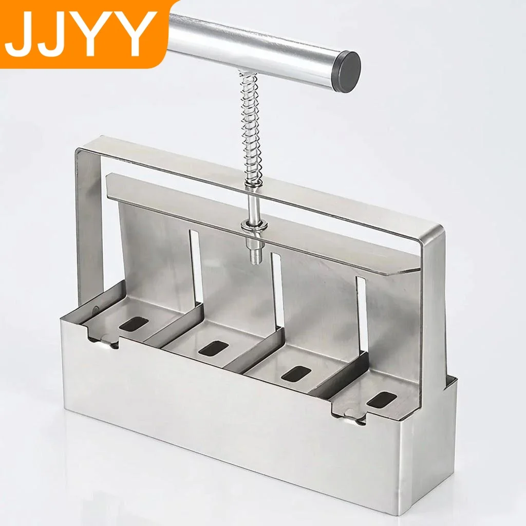 Aluminum Alloy Handheld Soil Block Maker for Greenhouse Seedling Dispensing Gardening Tool Mini Soil Compressor
Aluminum Alloy Handheld Soil Block Maker for Greenhouse Seedling Dispensing Gardening Tool Mini Soil Compressor