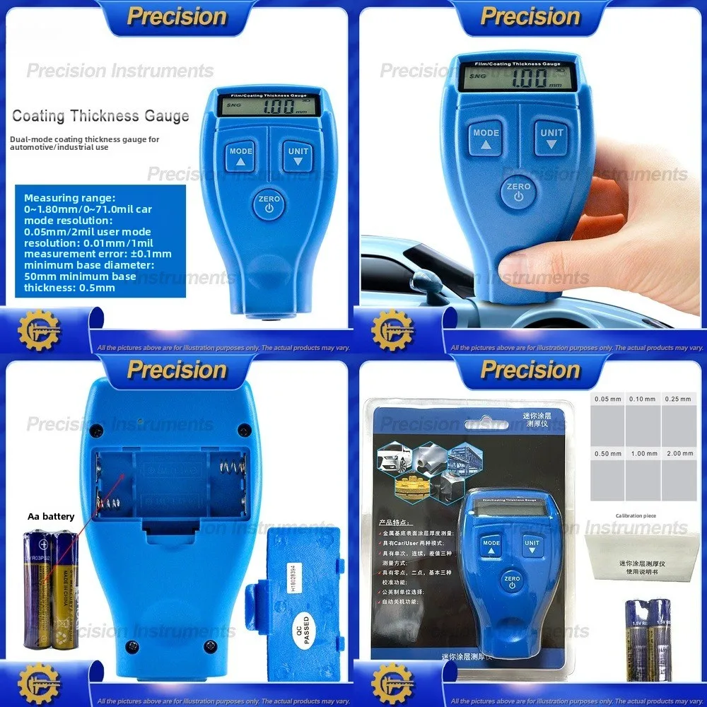 2026 Coating Thickness Gauge for Paint Film Measurement in Automotive Refinishing Used Car Inspection and Industrial
2026 Coating Thickness Gauge for Paint Film Measurement in Automotive Refinishing Used Car Inspection and Industrial