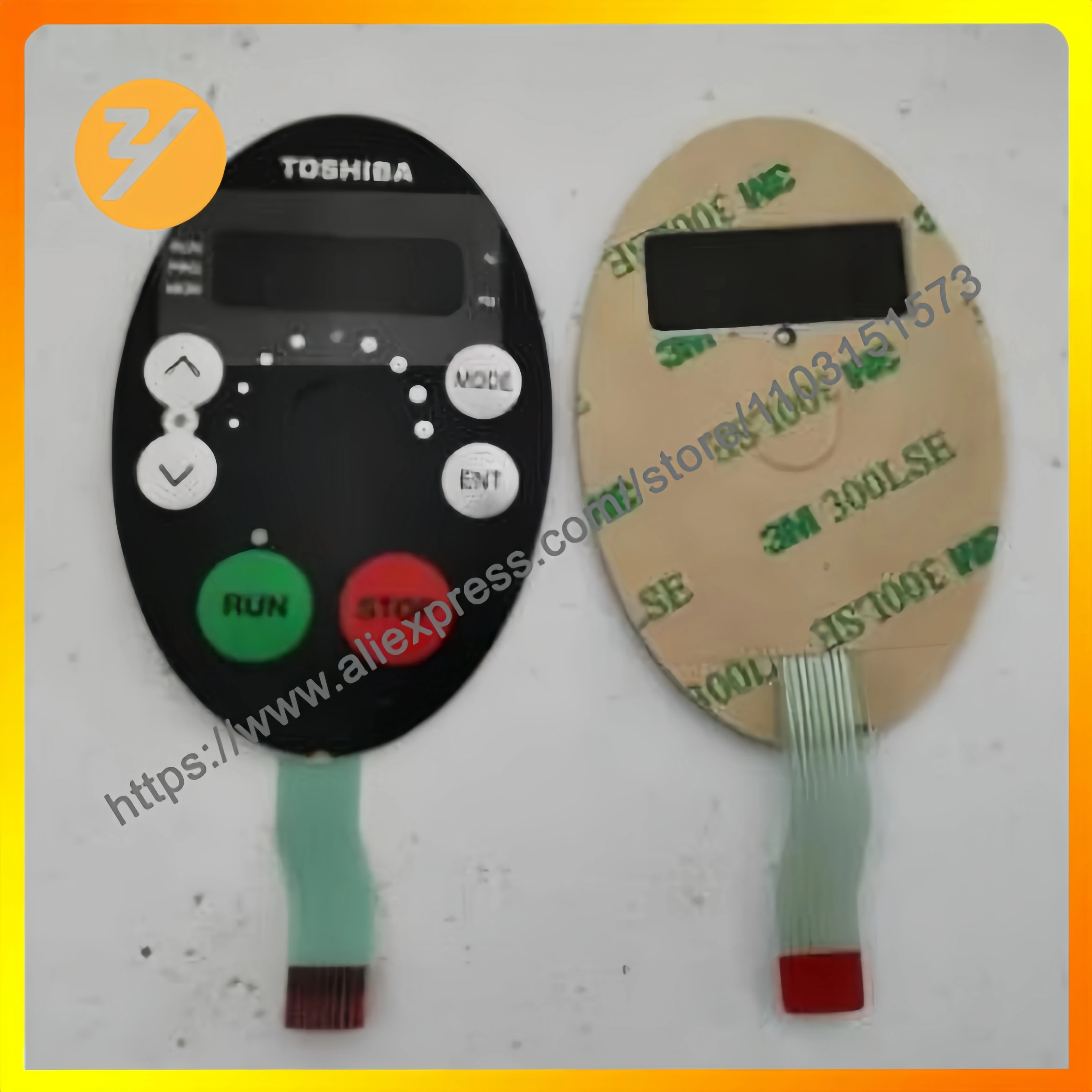 Brand New Membrane for Inverter VFS11 2075PM WN TOSHIBA Keypad Board Zhiyan Supply
Brand New Membrane for Inverter VFS11 2075PM WN TOSHIBA Keypad Board Zhiyan Supply