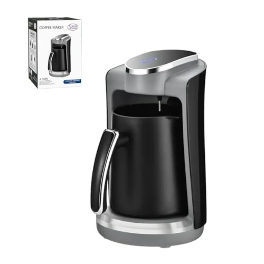 Turkish Coffee Maker – 250ML Electric Coffee Pot with Boil Dry, Overheat Protection & Anti-Overflow System, 120V, 60Hz, 400W
Turkish Coffee Maker – 250ML Electric Coffee Pot with Boil Dry, Overheat Protection & Anti-Overflow System, 120V, 60Hz, 400W