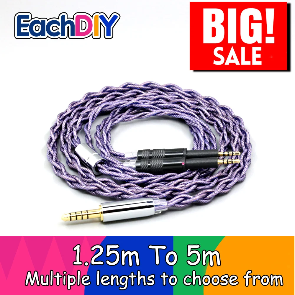 Type2 1.8mm 140 cores litz 7N OCC Earphone Cable For DROP + Grell OAE1 OAE2 Headphone LN009030
Type2 1.8mm 140 cores litz 7N OCC Earphone Cable For DROP + Grell OAE1 OAE2 Headphone LN009030