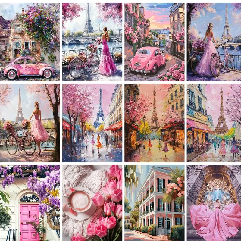 PhotoCustom 60X75cm Frame DIY Painting By Numbers City Landscape Canvas By Numbers Wall Art Picture Acrylic Paint Crafts Kit
PhotoCustom 60X75cm Frame DIY Painting By Numbers City Landscape Canvas By Numbers Wall Art Picture Acrylic Paint Crafts Kit