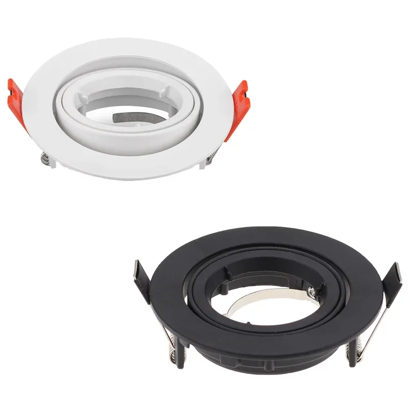 JOYINLED 1/2/6/10PCS Zinc Alloy Recessed Spotlight Trim Ring, GU10 Round Bezel for 75mm Cutout Recessed Lights in White/Black
JOYINLED 1/2/6/10PCS Zinc Alloy Recessed Spotlight Trim Ring, GU10 Round Bezel for 75mm Cutout Recessed Lights in White/Black