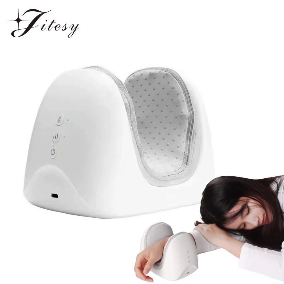 Wrist Massager Air Bag Squeeze Meridian Hot Compress Rechargeable Intelligent Hand Massager for Relieve Joint Pain&Tenosynovitis
Wrist Massager Air Bag Squeeze Meridian Hot Compress Rechargeable Intelligent Hand Massager for Relieve Joint Pain&Tenosynovitis