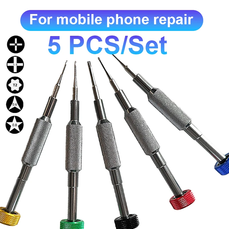 5PCS/Set For Apple Android phone specific disassembly and repair screwdriver, high-speed bearing high-precision repair tool
5PCS/Set For Apple Android phone specific disassembly and repair screwdriver, high-speed bearing high-precision repair tool