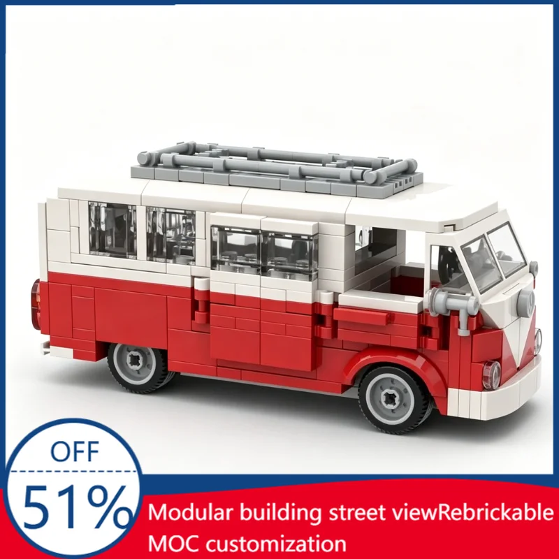 NEW 369PCS Classic Camper Van Vehicle Building Blocks Model DIY Assembly Educational Toy Home Decoration Birthday Festival Gift
NEW 369PCS Classic Camper Van Vehicle Building Blocks Model DIY Assembly Educational Toy Home Decoration Birthday Festival Gift