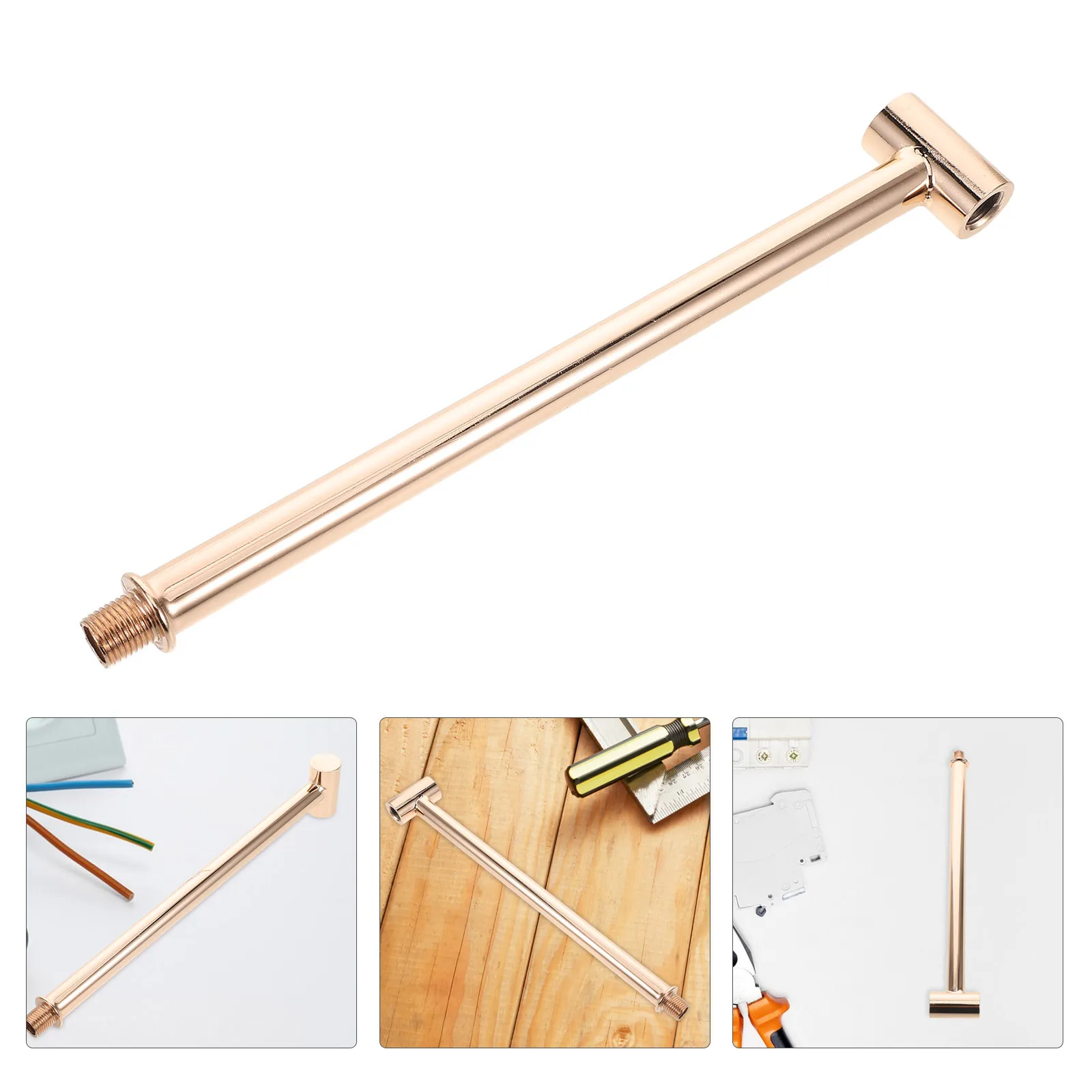 T-Shaped Wall Lamp Stem Straight Pipe M10 Threaded Tube French Gold Iron Hollow Tube Lamp Replacement Parts Lighting Fixtures
T-Shaped Wall Lamp Stem Straight Pipe M10 Threaded Tube French Gold Iron Hollow Tube Lamp Replacement Parts Lighting Fixtures