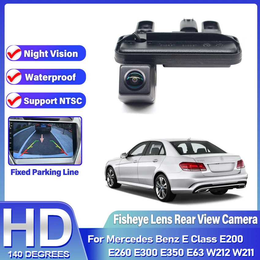 Trunk Handle Camera Full HD CCD High quality For Mercedes Benz E Class E200 E260 E300 E350 E63 W212 W211 Rear View Reversing
Trunk Handle Camera Full HD CCD High quality For Mercedes Benz E Class E200 E260 E300 E350 E63 W212 W211 Rear View Reversing