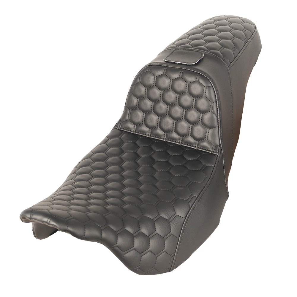 Motorcycle Black Stitch Honeycomb Step Up Seat with Small Backrest for Road Glide Street Glide 2008-2023 Two-up Front Rear Seat
Motorcycle Black Stitch Honeycomb Step Up Seat with Small Backrest for Road Glide Street Glide 2008-2023 Two-up Front Rear Seat