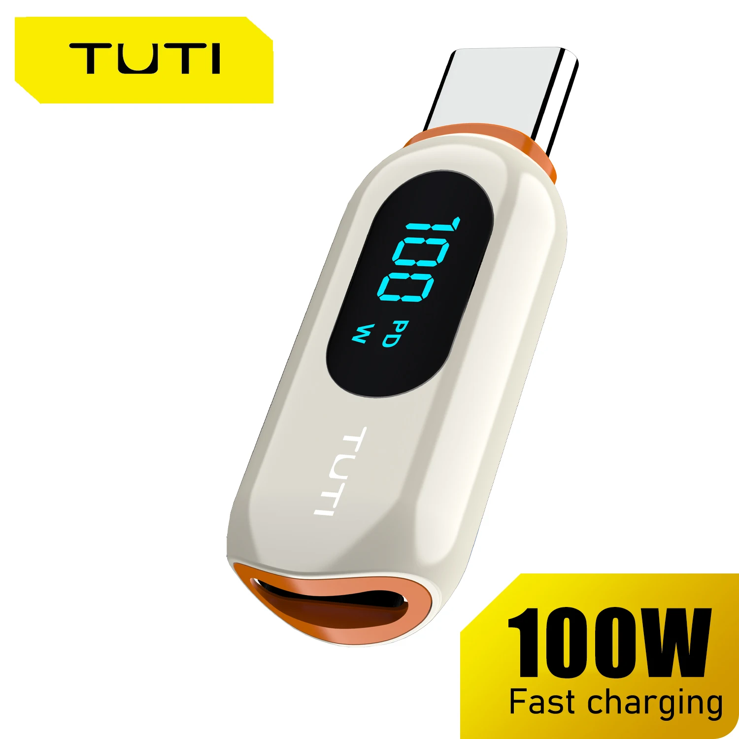 TUTI New 100W Type-c Expansion Adapter - Power Counter Display Tester for iPad Pro, iPhone 15Pro Max, MacBook Pro laptops
TUTI New 100W Type-c Expansion Adapter - Power Counter Display Tester for iPad Pro, iPhone 15Pro Max, MacBook Pro laptops